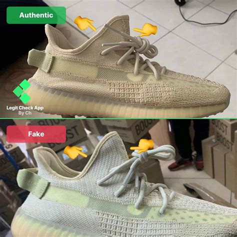 are fake yeezys noticeable